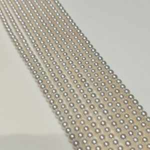 small white pearl strands with high luster