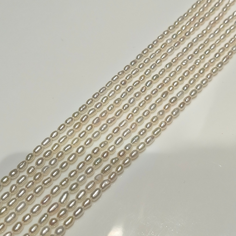 tiny freshwater seed pearls smooth surface