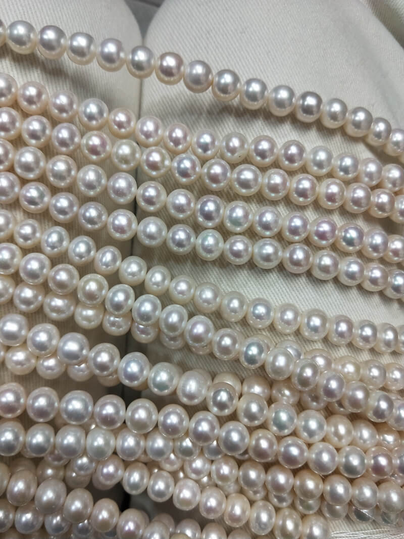 9mm classic semi round pearl strands on sale for customized jewelry designs