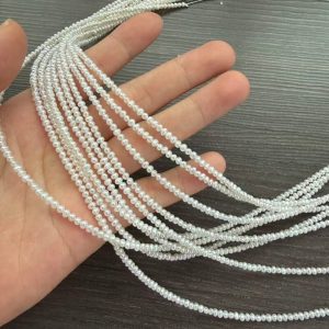 High luster 2mm 2.5mm mini potato freshwater pearl strands for independent jewelry designers